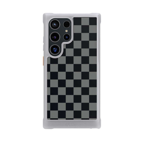 Samsung Galaxy S24 Ultra NIVOmax Schachbrett Schwarz Grau