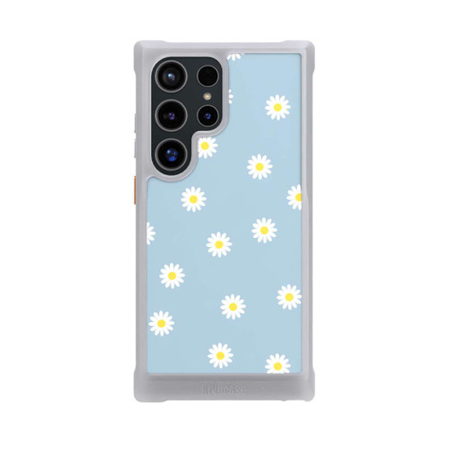 Samsung Galaxy S24 Ultra NIVOmax Gänseblümchen Muster Blau
