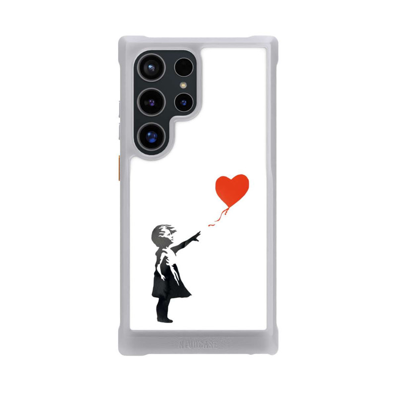 Galaxy S24 Ultra NIVOmax Girl With Red Balloon