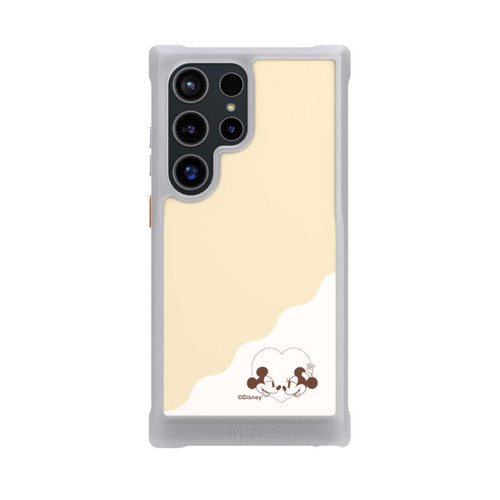 Samsung Galaxy S24 Ultra NIVOmax Mickey and Minnie Love Heart Beige