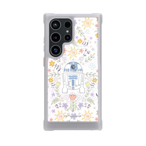 Samsung Galaxy S24 Ultra NIVOmax R2D2 Blumen Muster