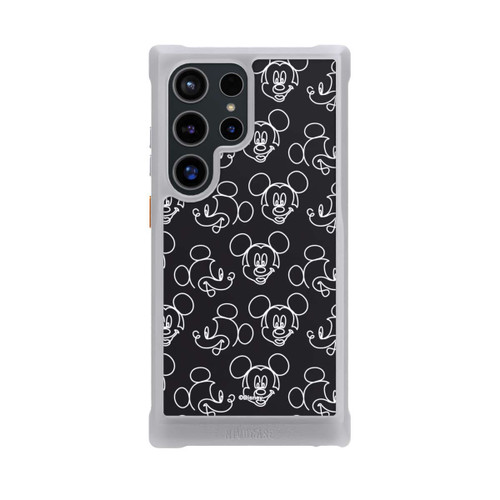 Samsung Galaxy S24 Ultra NIVOmax Disney Mickey Muster Schwarz