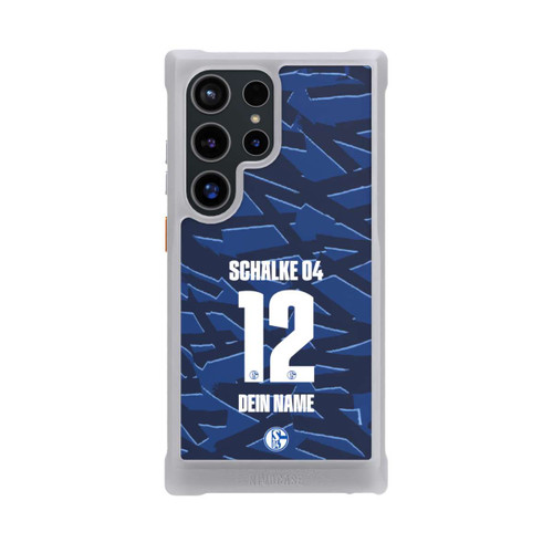 Samsung Galaxy S24 Ultra NIVOmax Schalke 04 Trikot Personalisierbar 25-26