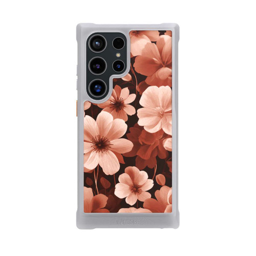 Samsung Galaxy S24 Ultra NIVOmax Rote Negativblumen mit KI
