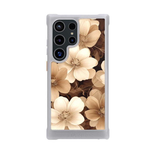 Samsung Galaxy S24 Ultra NIVOmax Naturfarbene Negativblumen mit KI