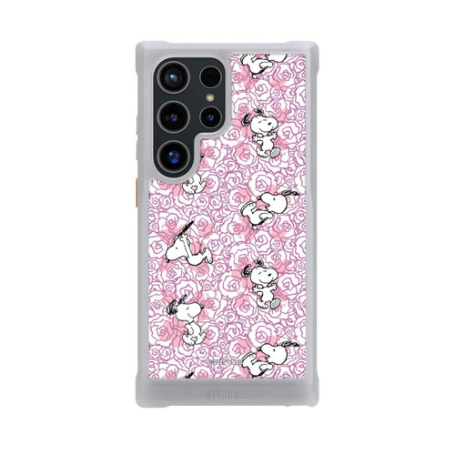 Samsung Galaxy S24 Ultra NIVOmax Peanuts Pink Roses Pattern