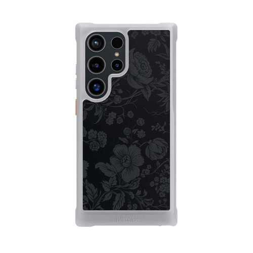Samsung Galaxy S24 Ultra NIVOmax Dunkle Blumen Vintageoptik