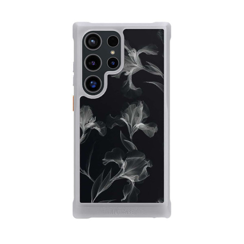 Samsung Galaxy S24 Ultra NIVOmax Black and White Photocopy x Ray of Flowers