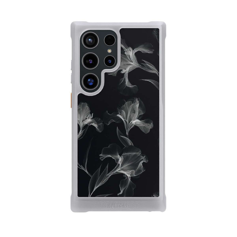 Galaxy S24 Ultra NIVOmax Black and White Photocopy x Ray of Flowers
