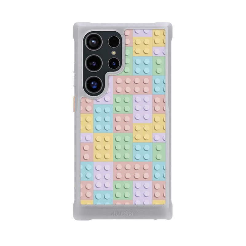 Galaxy S24 Ultra NIVOmax Modèle de blocs colorés