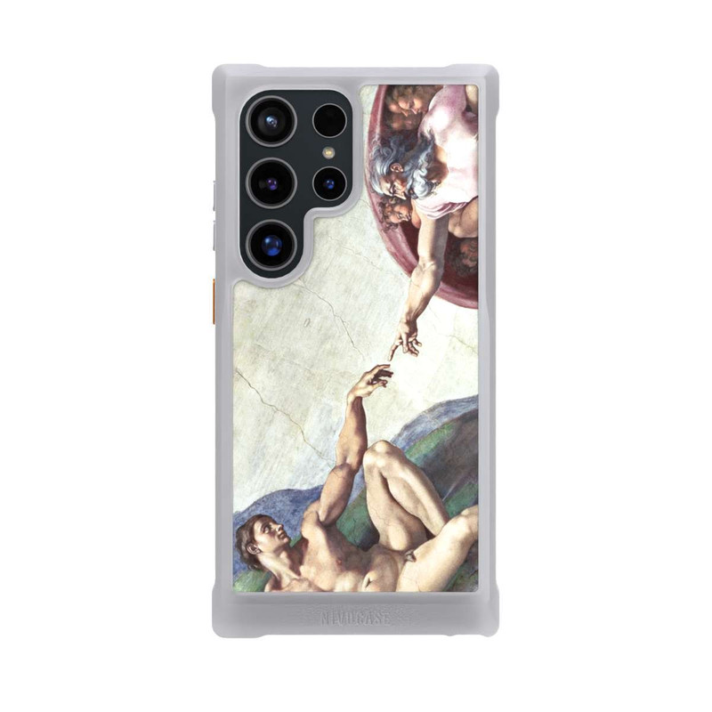 Galaxy S24 Ultra NIVOmax Michelangelo Buonarroti Erschaffung von Adam