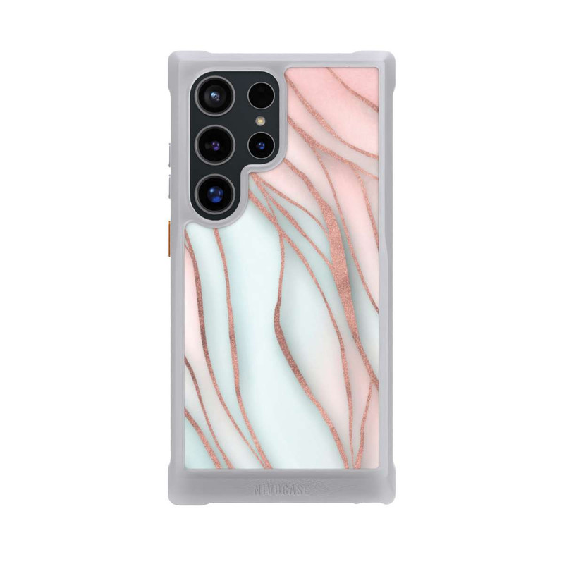 Galaxy S24 Ultra NIVOmax Soft Waves Gold Rose Gold