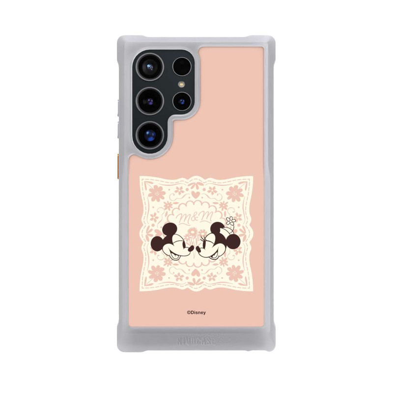 Galaxy S24 Ultra NIVOmax Minnie und Micky Forever Rosa
