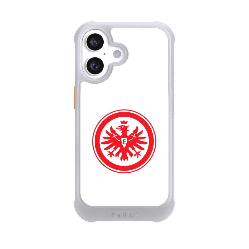 iPhone 16 NIVOmax Eintracht Frankfurt Weiss Rot