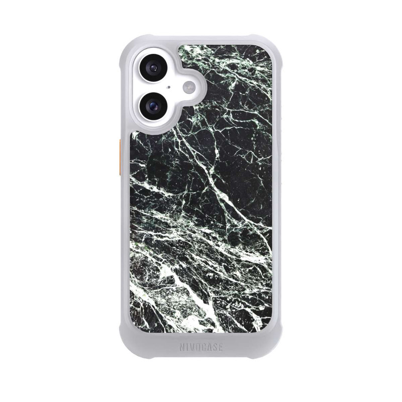 iPhone 16 NIVOmax Black Marble