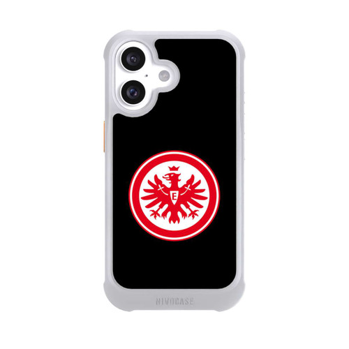 Apple iPhone 16 NIVOmax Eintracht Frankfurt Schwarz