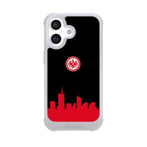 Apple iPhone 16 NIVOmax Eintracht Frankfurt Skyline Rot