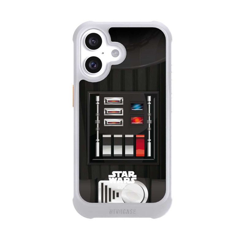 iPhone 16 NIVOmax Gros plan sur Dark Vador