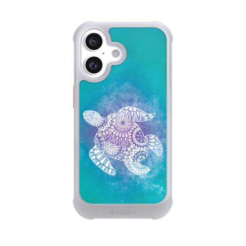 Apple iPhone 16 NIVOmax Mandala Schildkröte