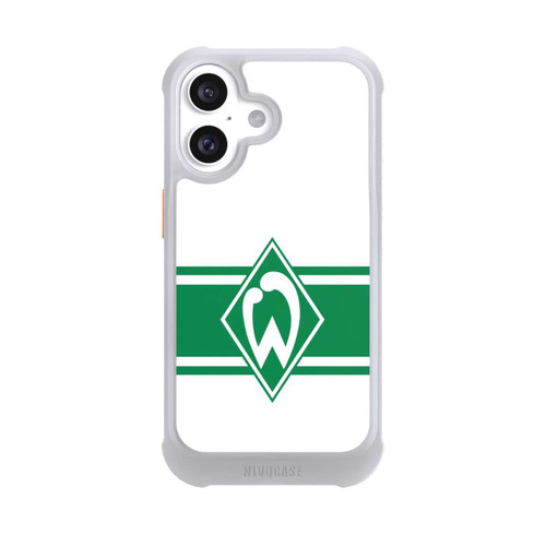 Apple iPhone 16 NIVOmax Werder Stripes White