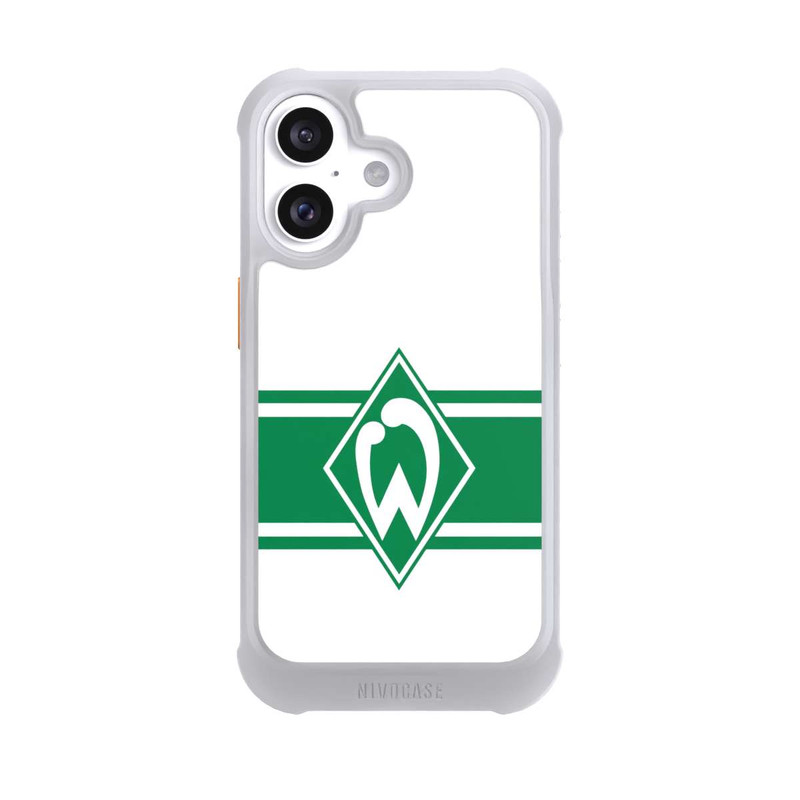 iPhone 16 NIVOmax Werder Stripes White
