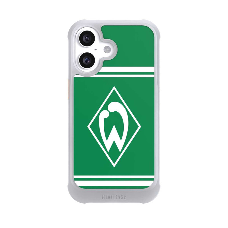 iPhone 16 NIVOmax Werder Stripes Green