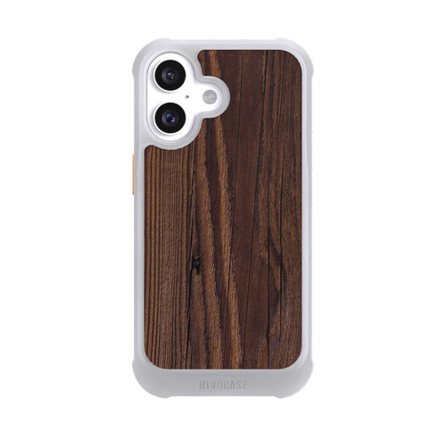 Apple iPhone 16 NIVOmax Maserung Holzlook