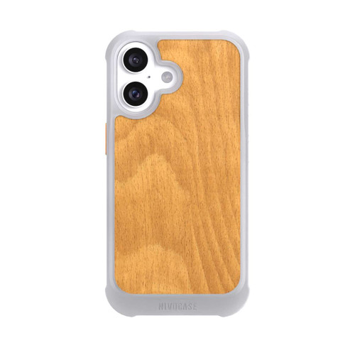 Apple iPhone 16 NIVOmax Look Bois de Placage