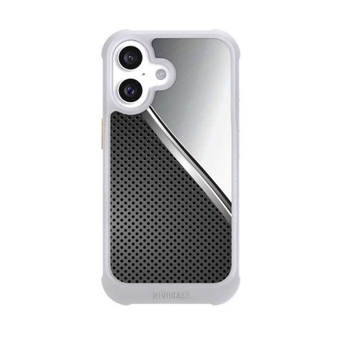 Apple iPhone 16 NIVOmax Surface Métallique en Duo