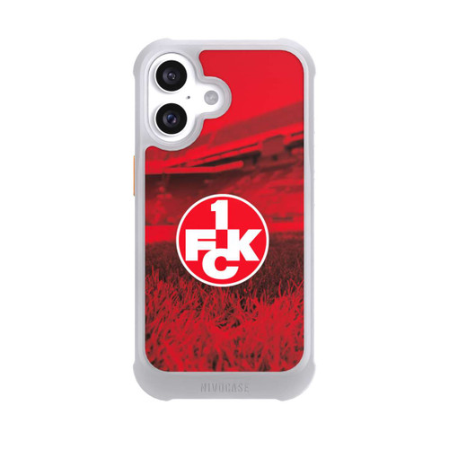 Apple iPhone 16 NIVOmax Stadionrasen FCK Rot