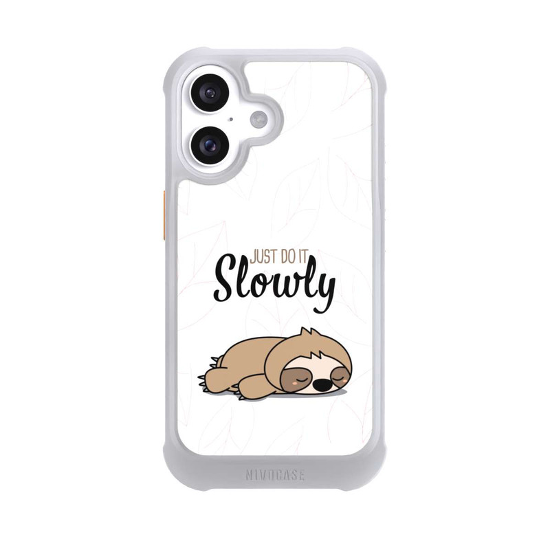 iPhone 16 NIVOmax Just Do It Slowly Sloth