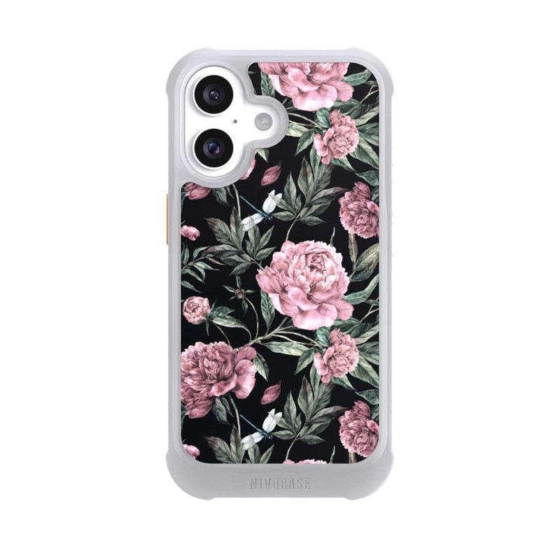 iPhone 16 NIVOmax Fleur Sombre