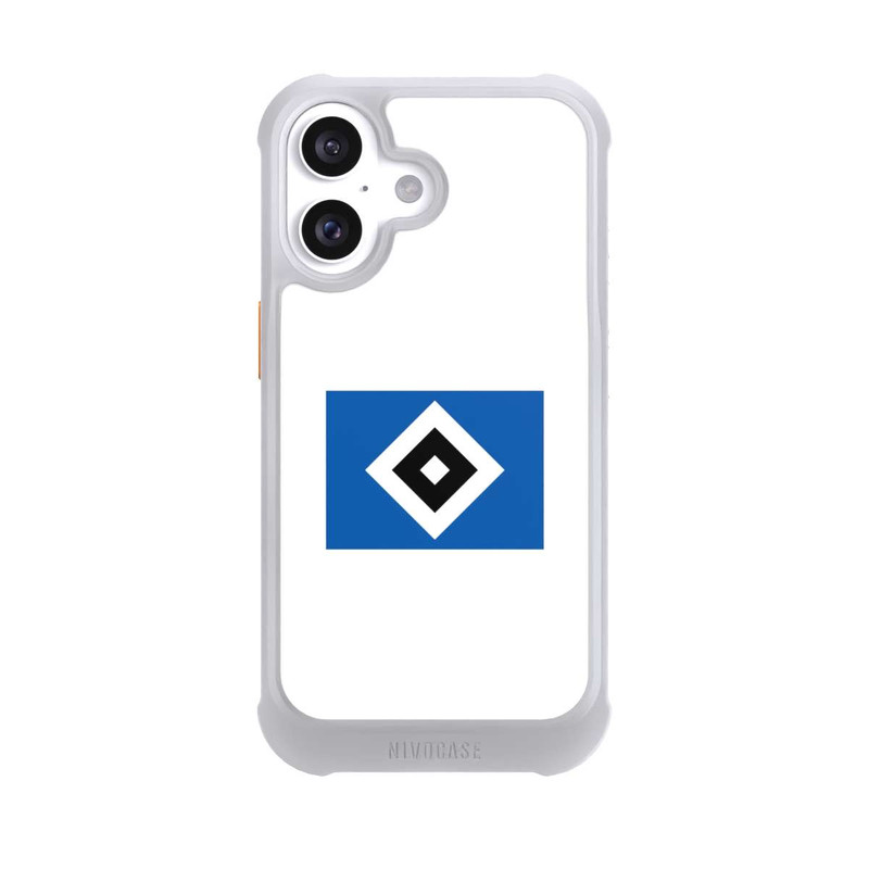 iPhone 16 NIVOmax HSV Weiss / Blau