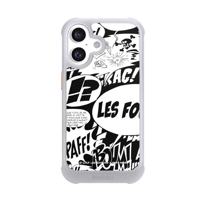 iPhone 16 NIVOmax Speech Bubbles Asterix Black