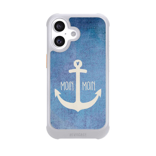 Apple iPhone 16 NIVOmax Moin Moin Anker Blau