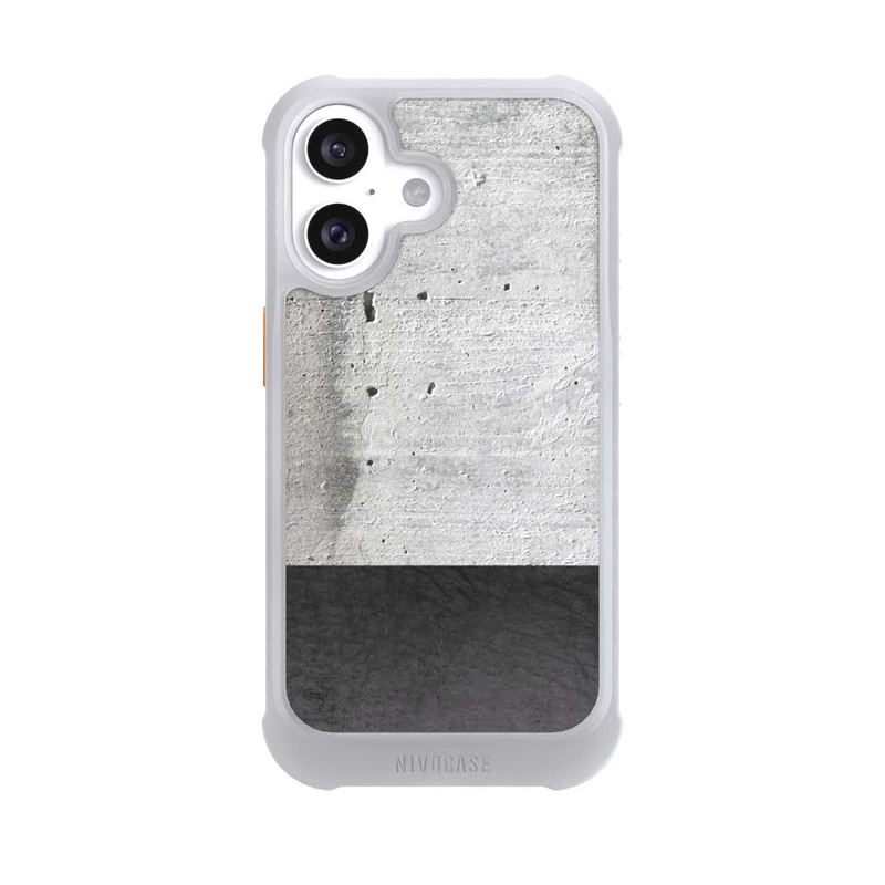 iPhone 16 NIVOmax Cuir et béton
