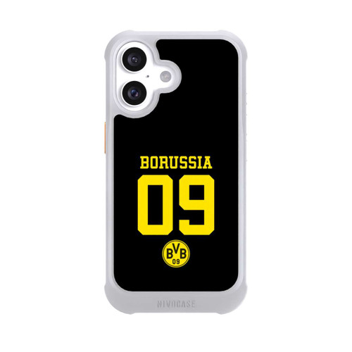 Apple iPhone 16 NIVOmax Borussia 09 Schwarz - BVB