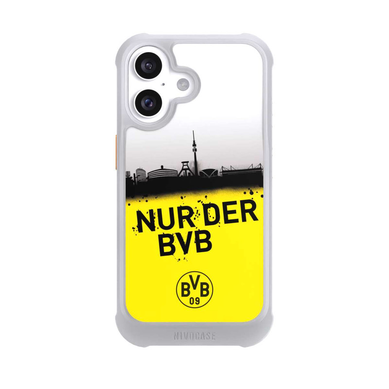 iPhone 16 NIVOmax Nur der BVB - Silhouette