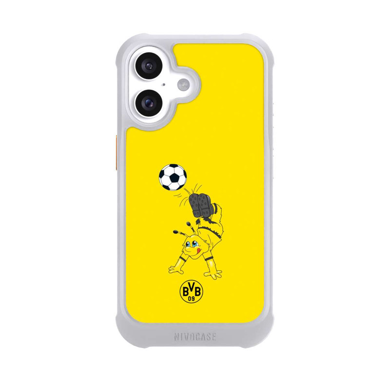 iPhone 16 NIVOmax Emma mit Fussball - BVB