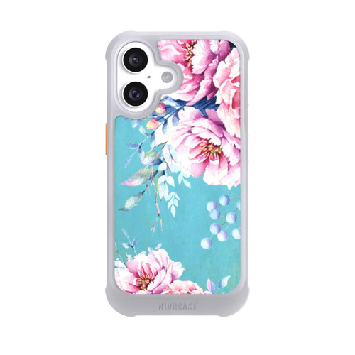 Apple iPhone 16 NIVOmax Aquarell Blumen 2