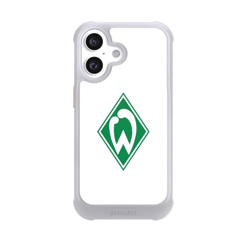 iPhone 16 NIVOmax Logo auf Weiß - Werder Bremen