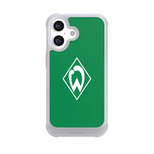 Apple iPhone 16 NIVOmax Logo auf Grün - Werder Bremen