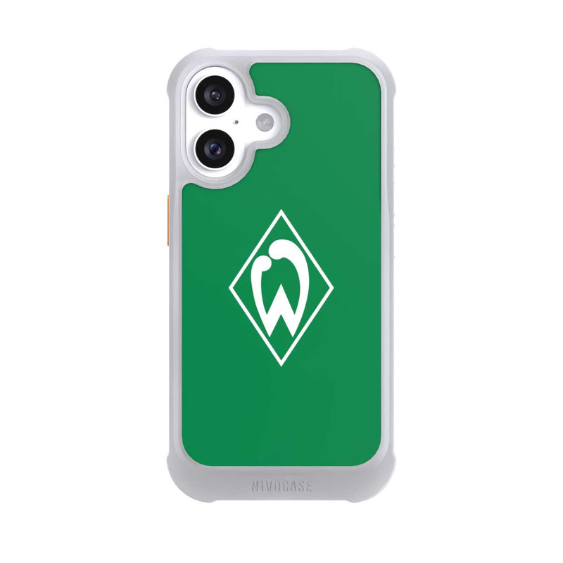 iPhone 16 NIVOmax Logo auf Grün - Werder Bremen