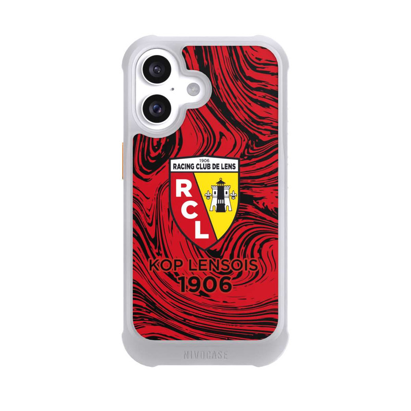 iPhone 16 NIVOmax RC Lens Vague Rouge