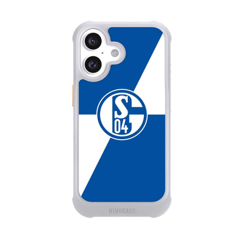 Apple iPhone 16 NIVOmax Schalke 04 - Rauten