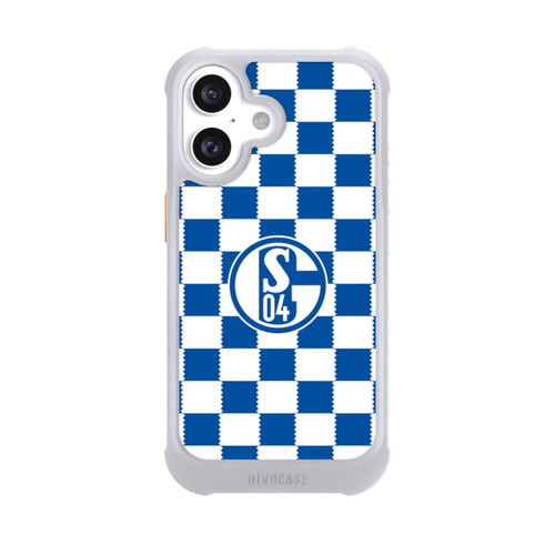 Apple iPhone 16 NIVOmax Muster Schalke 04
