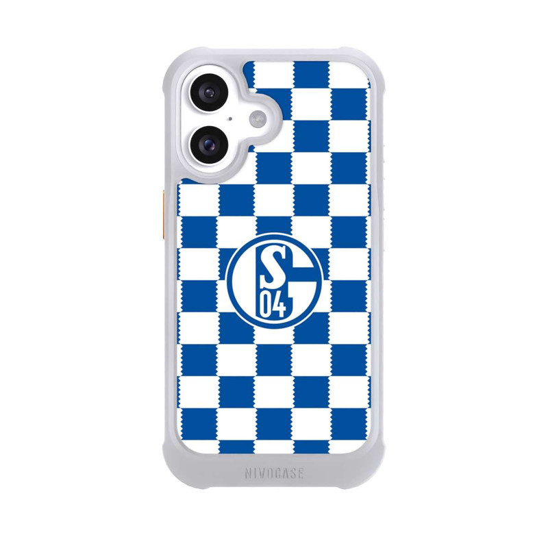 iPhone 16 NIVOmax Muster Schalke 04