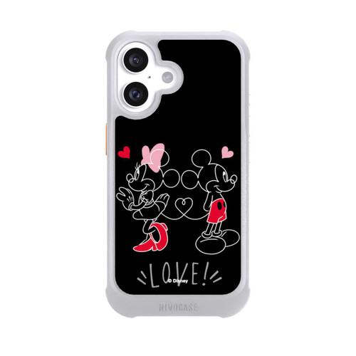 Apple iPhone 16 NIVOmax Souris amoureuse noire
