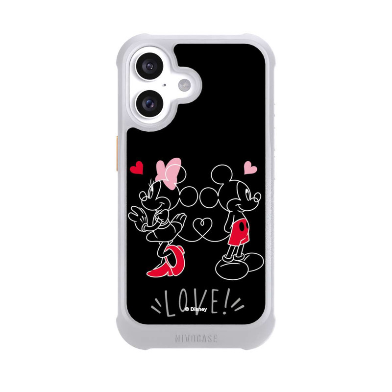 iPhone 16 NIVOmax Souris amoureuse noire