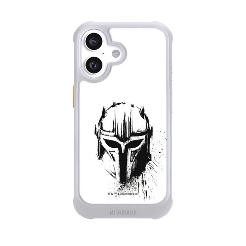 Apple iPhone 16 NIVOmax Armorer Schwarz und Weiß